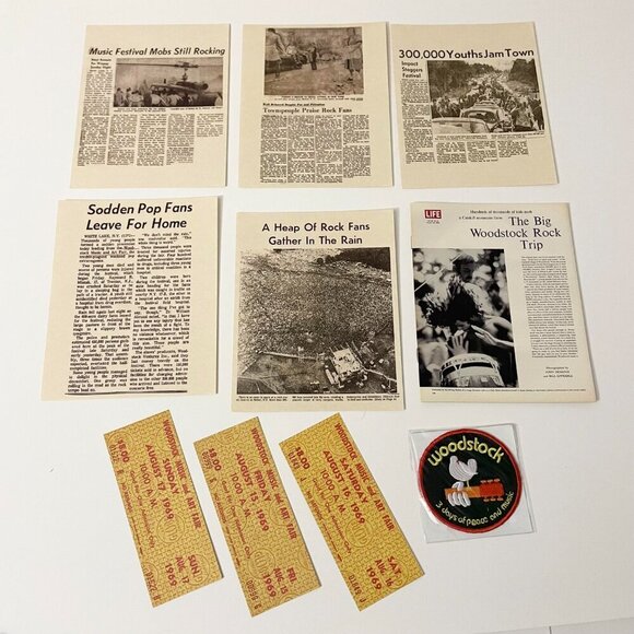 Woodstock Three Days of Peace Music Blu ray 3 Disc Set 40th Anniversary Flaws - Picture 11 of 16